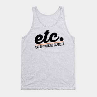 Et cetera Tank Top